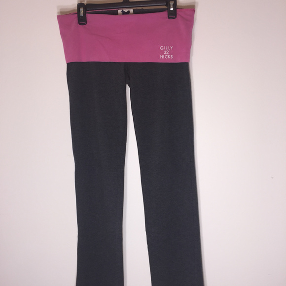 Gilly Hicks Pants - Gray Gilly Hicks Yoga Pants